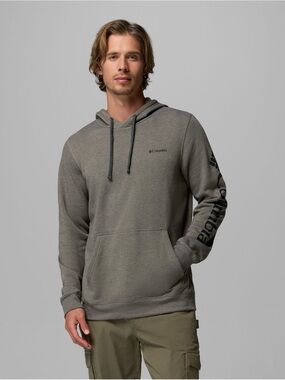 Columbia Men's Charcoal Pullover Hoodie Size Large- Like New!